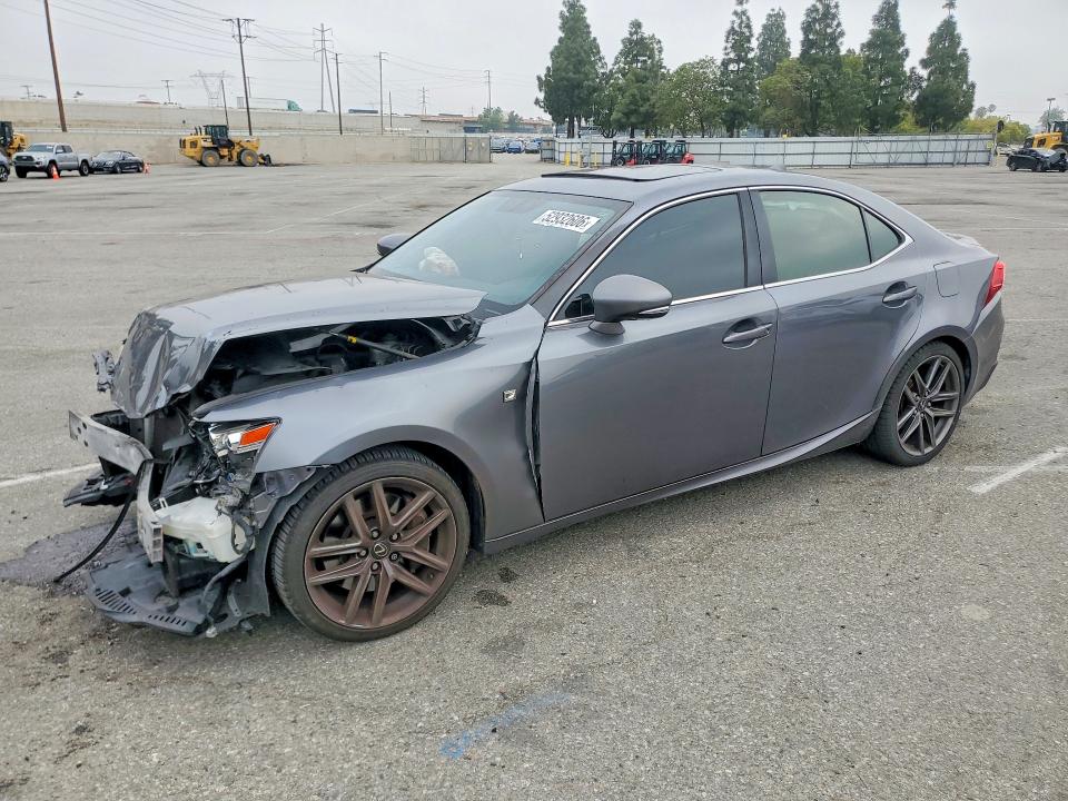 2014 Lexus VIN JTHBE1D26E5013064 COPART salvage auction — FRONT END, Ca - Salvage Certificate, sold $2,050 on 2026-07-28 (photo 1)