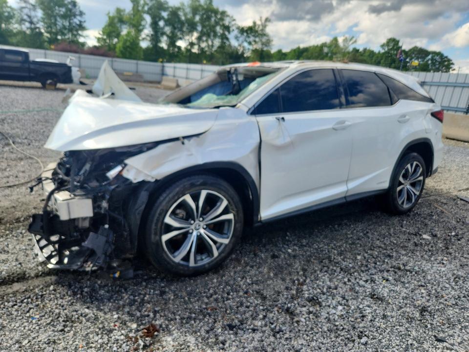 2021 Lexus Rx VIN JTJHGKFA9M2017042 COPART salvage auction — ROLLOVER, Sc - Non-Reb & Rem Salvage Title, sold $1,200 on 2026-07-22 (photo 1)