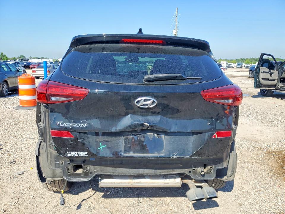 2019 Hyundai Tucson VIN KM8J33AL3KU049061 COPART salvage auction — REAR END, Tx - Salvage Vehicle Title, sold $5,100 on 2026-07-20 (photo 6)