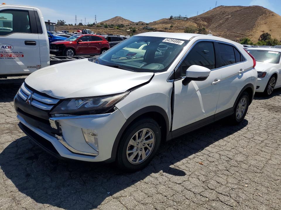 2018 Mitsubishi ECLIPSE VIN JA4AS3AA9JZ049924 COPART salvage auction — FRONT END, Ca - Salvage Certificate, sold $2,600 on 2026-07-02 (photo 1)