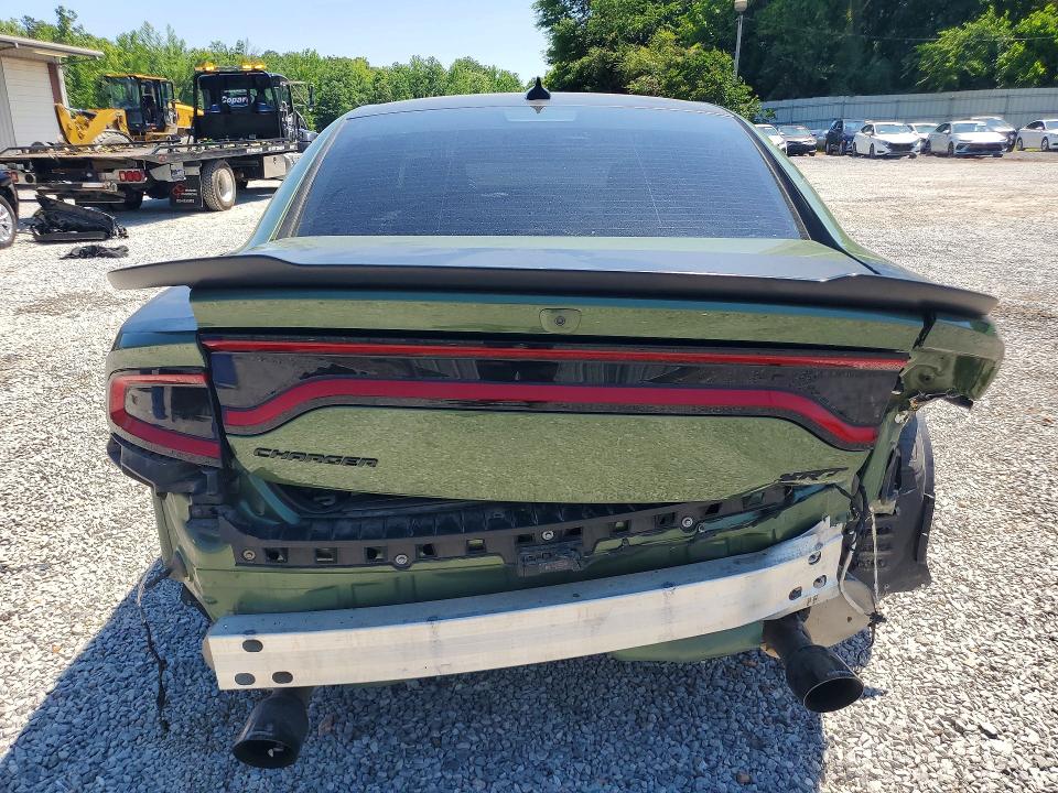 2021 Dodge Charger VIN 2C3CDXGJ2MH678862 COPART salvage auction — REAR END, Ms - Cert Of Title-Salvaged, sold $11,700 on 2026-07-29 (photo 6)