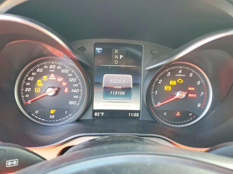 2018 Mercedes-benz Glc VIN WDC0G4KB9JF436405 COPART salvage auction — MINOR DENT/SCRATCHES, MD - CERT OF SALVAGE > 75% DAMAGE, sold $6,200 on 2026-07-30 (photo 9)
