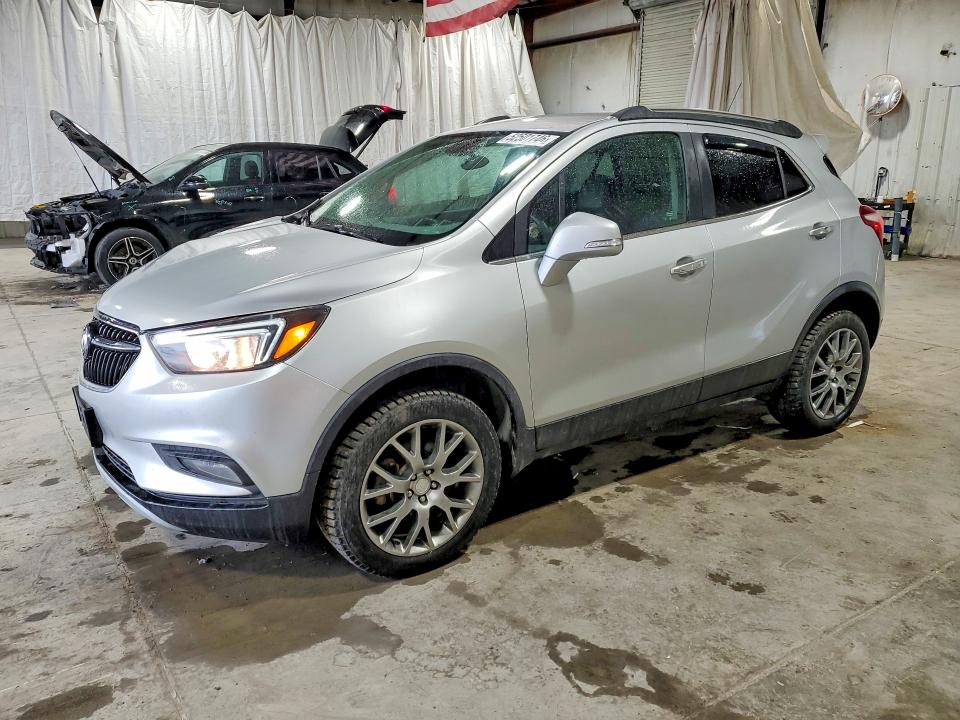2018 Buick Encore VIN KL4CJ2SB8JB542385 COPART salvage auction — FRONT END, Ny - Mv-907A Salvage Certificate, sold $525 on 2026-07-22 (photo 1)