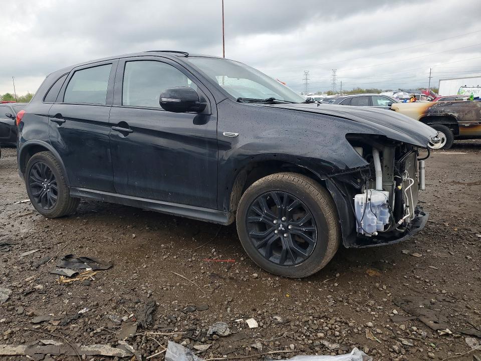 2017 Mitsubishi VIN JA4AR3AU1HZ036682 COPART salvage auction — FRONT END, Id - Salvage Certificate Of Title, sold $325 on 2026-07-28 (photo 4)