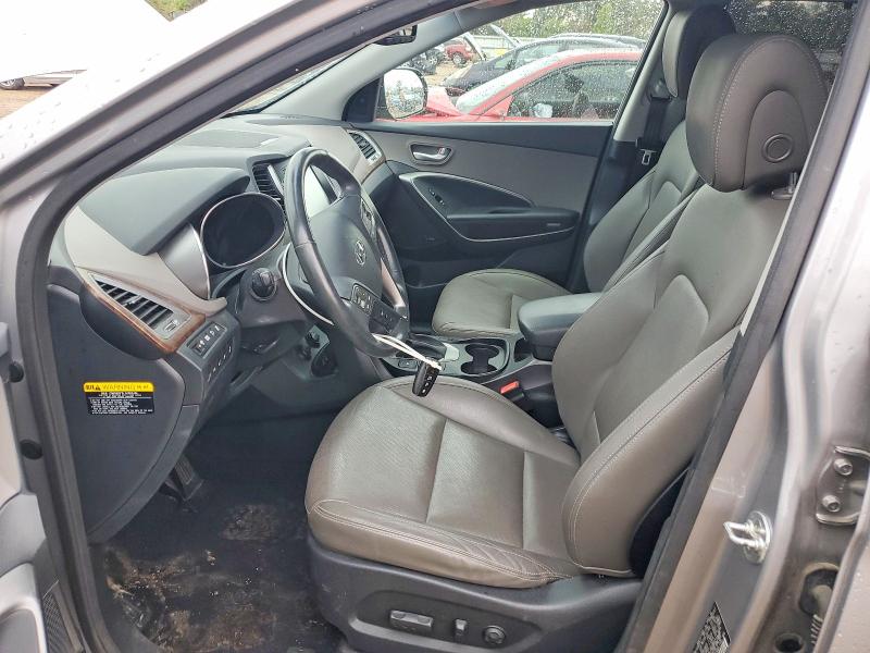 2017 Hyundai Santa fe VIN KM8SRDHF2HU177468 COPART salvage auction — FRONT END, Il - Salvage Certificate, sold $2,600 on 2026-07-21 (photo 7)