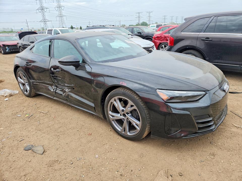 2023 Audi E-tron gt VIN WAUFJBFW4P7002718 COPART salvage auction — SIDE, Il - Salvage Certificate, sold $11,500 on 2026-07-21 (photo 4)