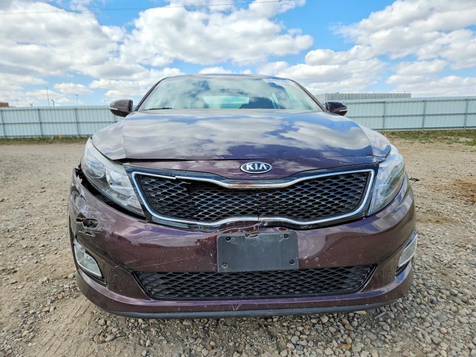2014 Kia Optima VIN 5XXGN4A71EG274820 COPART salvage auction — FRONT END, Mn - Cert Of Title-Salvage, sold $3,500 on 2026-07-20 (photo 5)