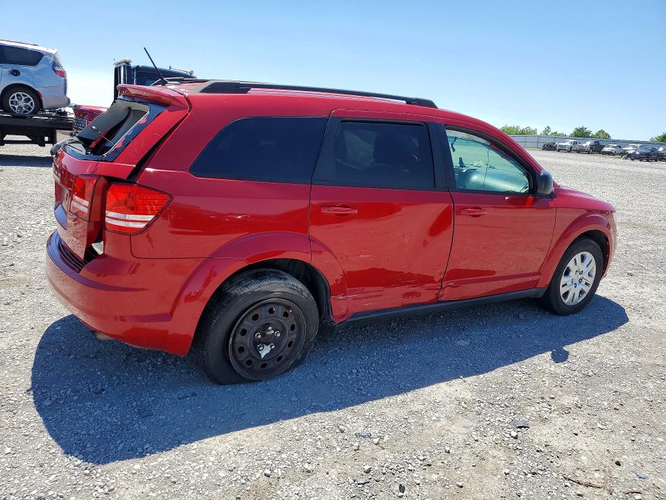 2016 Dodge Journey VIN 3C4PDCAB4GT118215 COPART salvage auction — SIDE, Ks - Cert Of Title-Salvage, sold $625 on 2026-07-02 (photo 3)