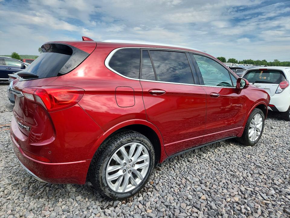 2019 Buick Envision VIN LRBFX4SX3KD002438 COPART salvage auction — FRONT END, Il - Salvage Certificate, sold $2,350 on 2026-07-06 (photo 3)
