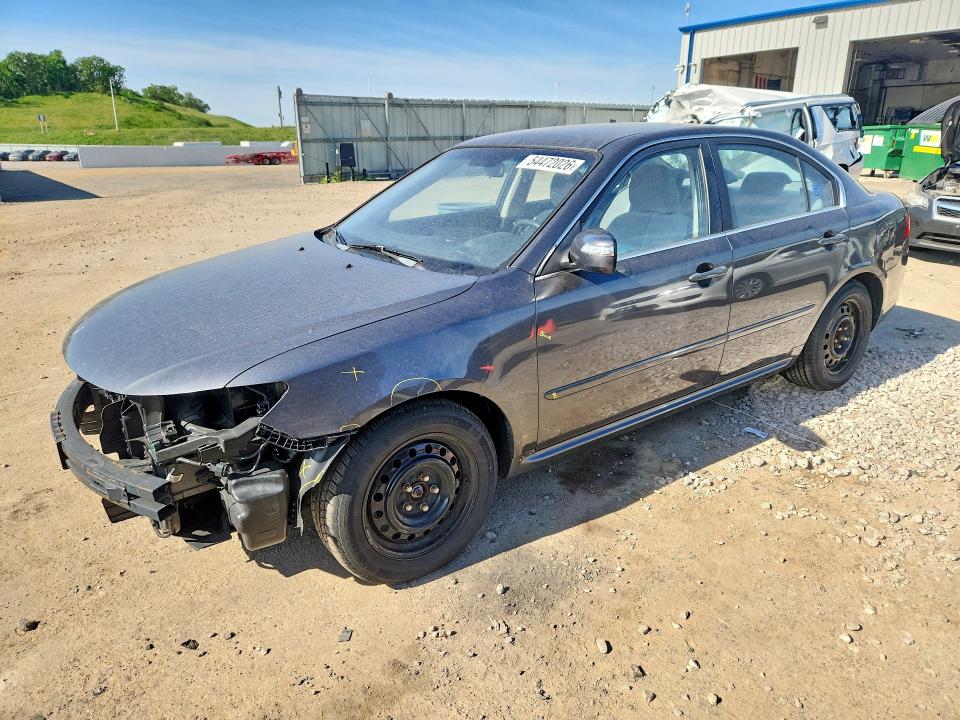2009 Kia Optima VIN KNAGE228095339305 COPART salvage auction — FRONT END, Wi - Junked Vehicle Bill Of Sale, sold $450 on 2026-07-07 (photo 1)