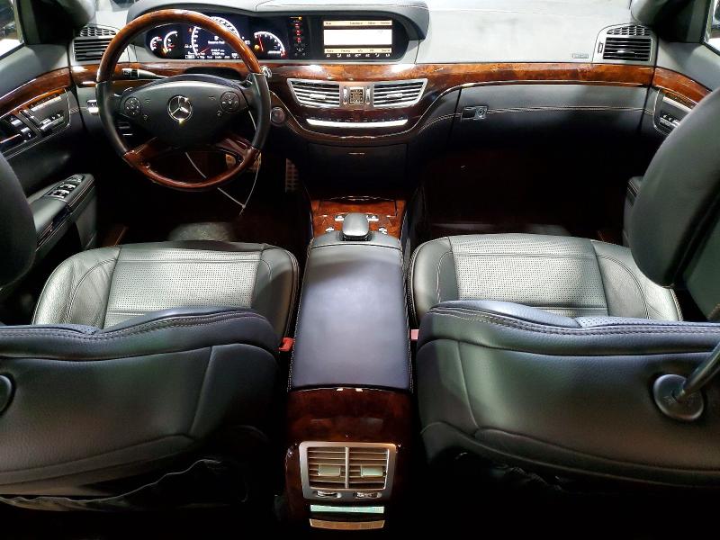 2011 Mercedes-benz S VIN WDDNG7EB1BA377153 COPART salvage auction — FRONT END, Id - Cert Of Title -Rebuilt Salvage, sold $17,100 on 2026-07-15 (photo 8)