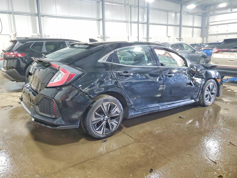 2018 Honda Civic VIN SHHFK7H56JU210990 COPART salvage auction — ROLLOVER, Mn - Cert Of Title-Salvage, sold $575 on 2026-07-16 (photo 3)