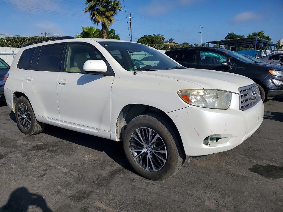 2009 Toyota Highlander VIN JTEES41A892125842 COPART salvage auction — REAR END, Ca - Salvage Certificate, sold $1,700 on 2026-07-02 (photo 4)