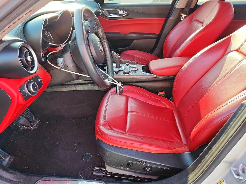 2021 Alfa romeo Giulia VIN ZARFAMBN0M7639733 COPART salvage auction — FRONT END, Tx - Certificate Of Title, sold $4,600 on 2026-07-23 (photo 7)