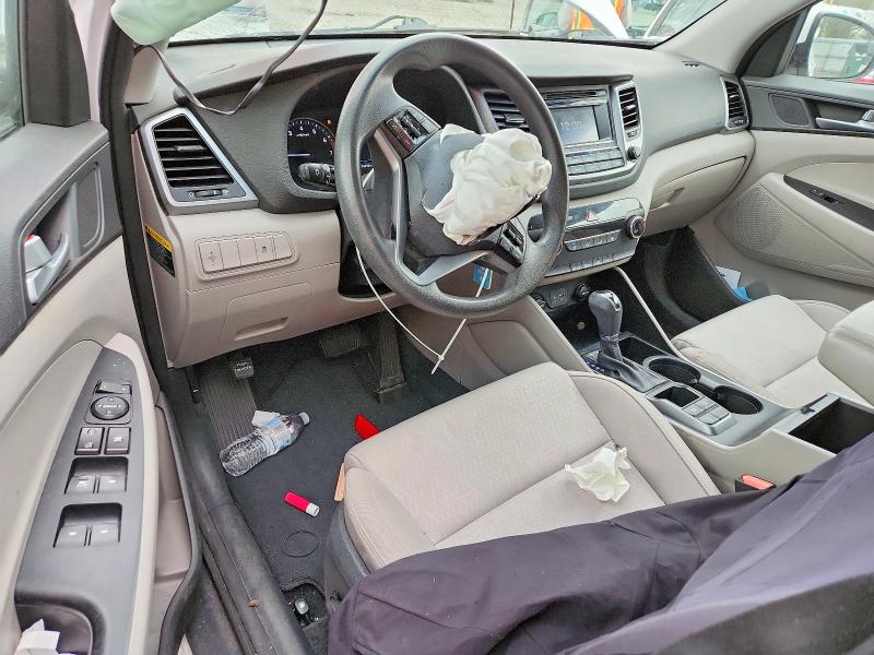 2016 Hyundai Tucson VIN KM8J3CA42GU223055 COPART salvage auction — FRONT END, Nj - Cert Of Title-Salvage, sold $1,650 on 2026-07-08 (photo 8)