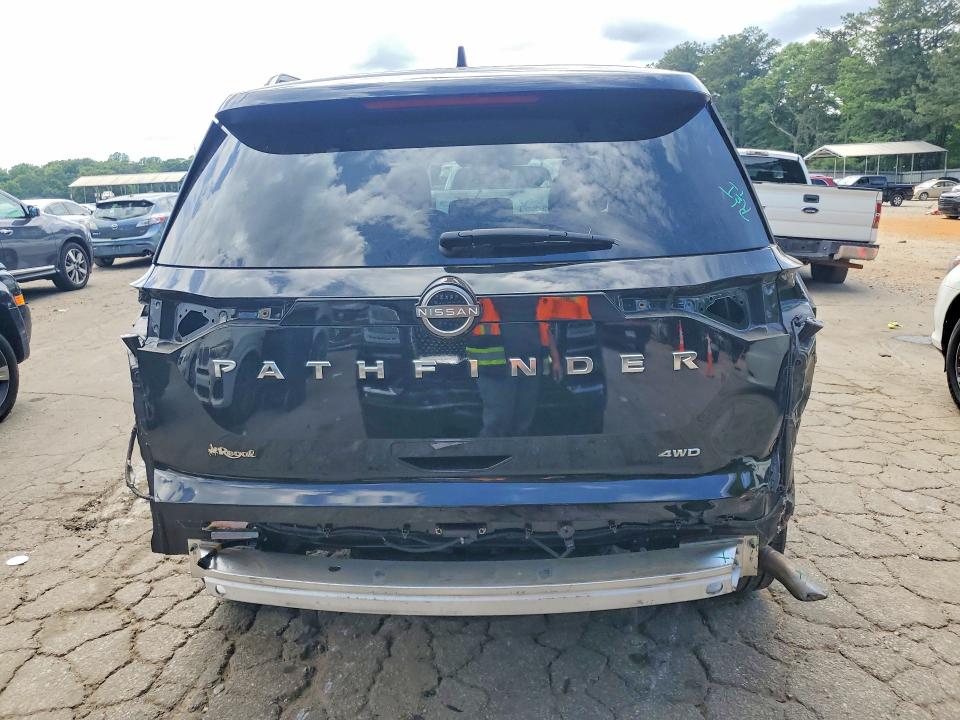2025 Nissan Pathfinder VIN 5N1DR3BC4SC200893 COPART salvage auction — REAR END, Ga - Cert Of Title-Salvage, sold $13,100 on 2026-07-24 (photo 6)