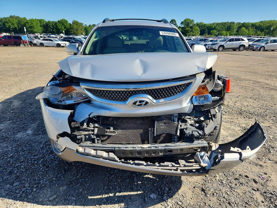 2010 Hyundai Veracruz VIN KM8NU4CC6AU131804 COPART salvage auction — FRONT END, Ar - Cert Of Title-Salvage, sold $1,450 on 2026-07-08 (photo 5)