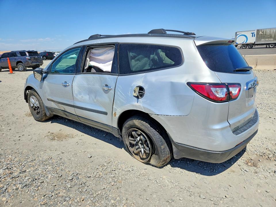 2016 Chevrolet Traverse VIN 1GNKRFED3GJ308949 COPART salvage auction — ROLLOVER, Co - Public - Salvage Title, sold $900 on 2026-07-02 (photo 2)