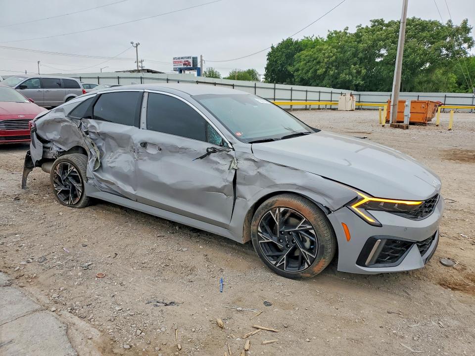 2025 Kia VIN KNAG64J71S5307230 COPART salvage auction — SIDE, Ok - Cert Of Title-Salvage, sold $6,400 on 2026-07-28 (photo 4)