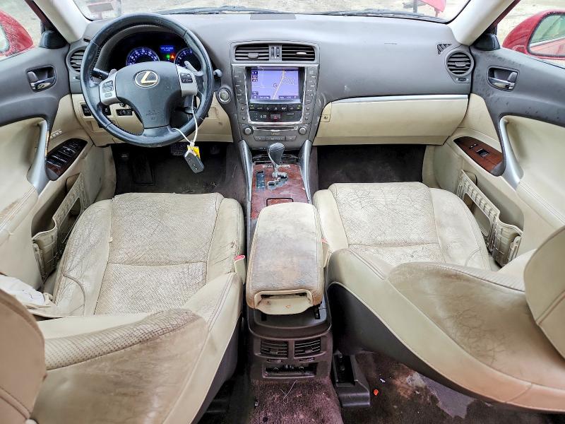 2013 Lexus Is VIN JTHCF5C28D5062565 COPART salvage auction — SIDE, Va - Cert Of Title - Salvage, sold $1,000 on 2026-07-21 (photo 8)