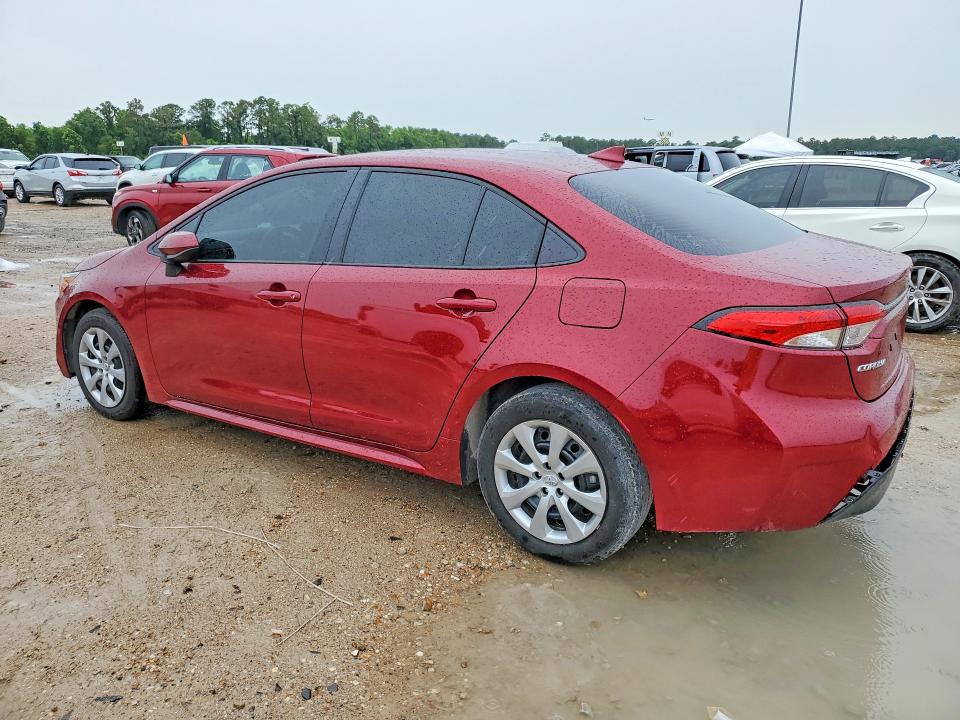 2025 Toyota Corolla VIN 5YFB4MDE9SP283517 COPART salvage auction — WATER/FLOOD, Tx - Salvage Vehicle Title, sold $9,100 on 2026-07-21 (photo 2)