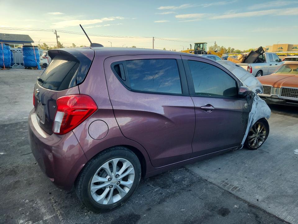 2019 Chevrolet Spark VIN KL8CD6SA2KC748060 COPART salvage auction — BURN, Nv - Non-Repairable Vehicle Cert, sold $125 on 2026-07-15 (photo 3)