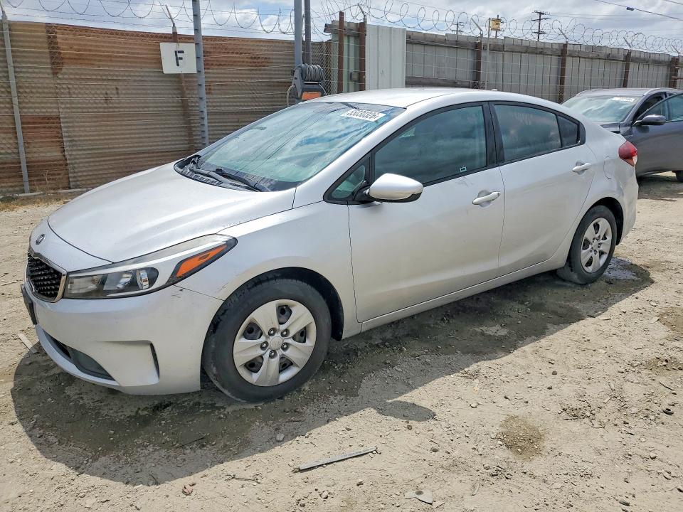 2017 Kia Forte VIN 3KPFK4A70HE067949 COPART salvage auction — VANDALISM, Ca - Salvage Certificate, sold $2,300 on 2026-07-02 (photo 1)