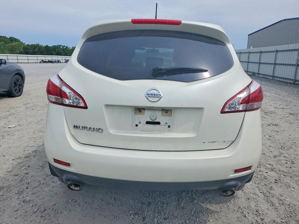 2014 Nissan Murano VIN JN8AZ1MU3EW419496 COPART salvage auction — FRONT END, Nc - Salvage Certificate Of Title, sold $825 on 2026-07-15 (photo 6)