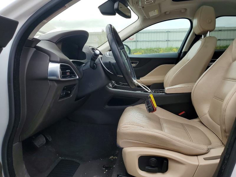 2018 Jaguar F-pace VIN SADCK2FN8JA281258 COPART salvage auction — NORMAL WEAR, Pa - Dealer Only Clean Title (P), sold $3,700 on 2026-07-27 (photo 7)