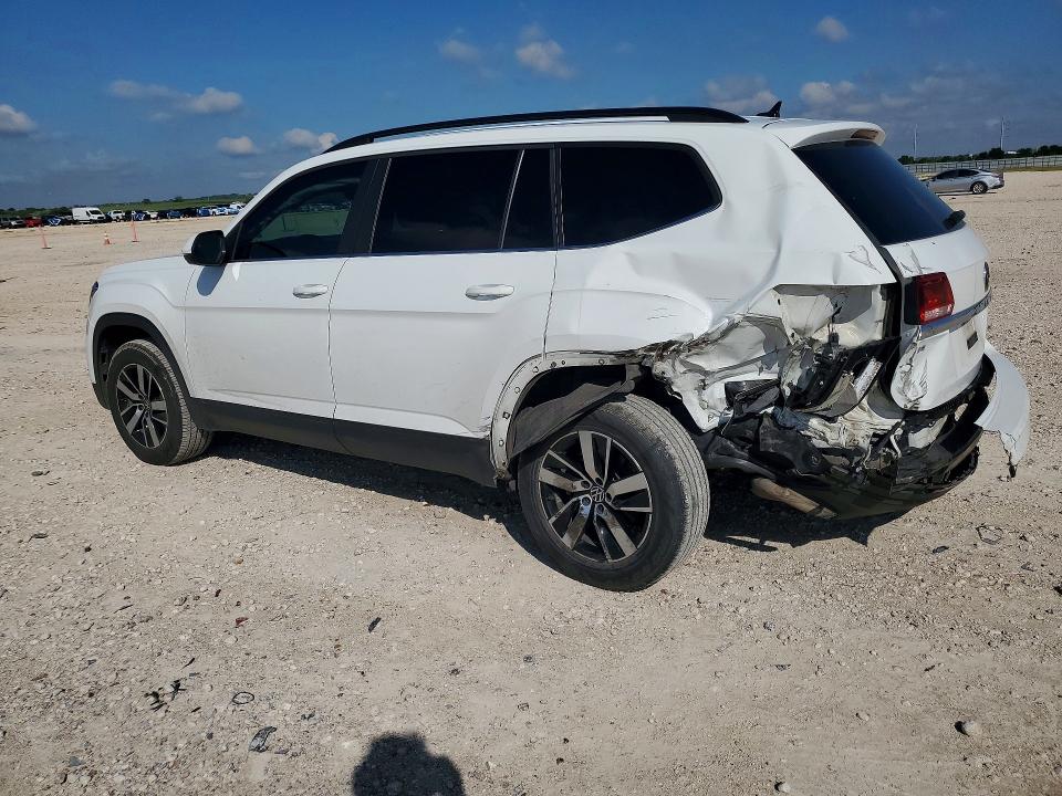 2021 Volkswagen Atlas VIN 1V2DP2CA4MC511033 COPART salvage auction — REAR END, Tx - Salvage Vehicle Title, sold $3,550 on 2026-07-09 (photo 2)