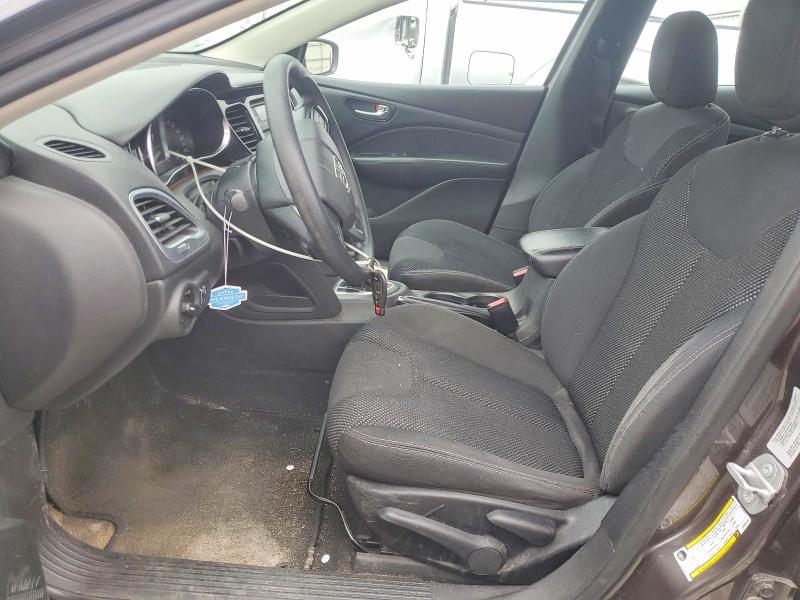 2016 Dodge Dart VIN 1C3CDFBB5GD504456 COPART salvage auction — FRONT END, Id - Salvage Certificate Of Title, sold $525 on 2026-07-09 (photo 7)