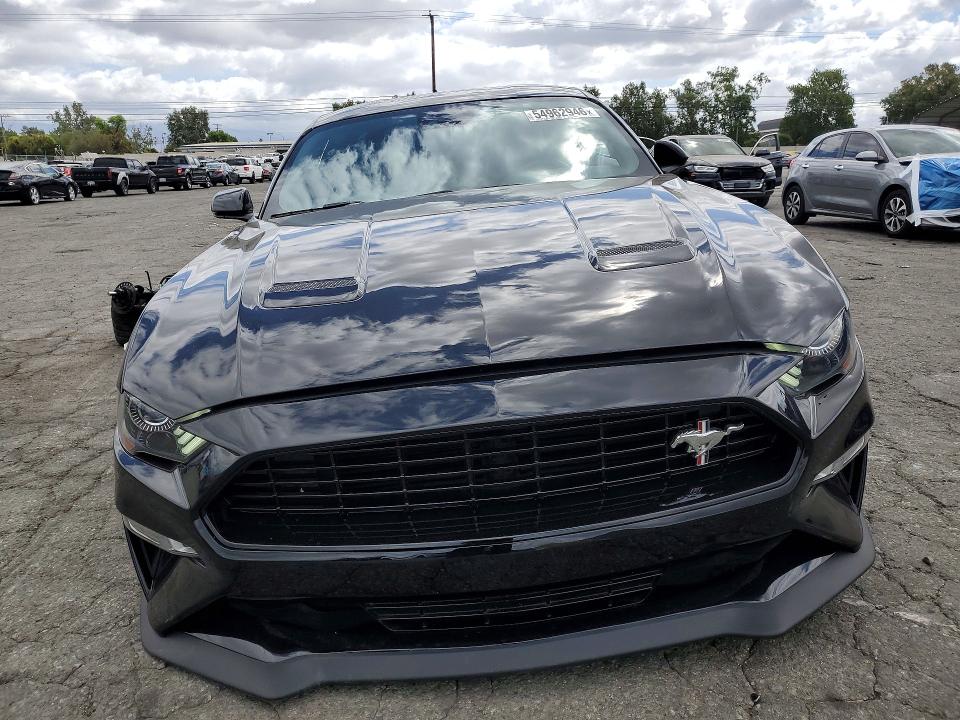 2021 Ford Mustang VIN 1FA6P8CF0M5127222 COPART salvage auction — FRONT END, Ca - Salvage Certificate, sold $16,000 on 2026-07-30 (photo 5)