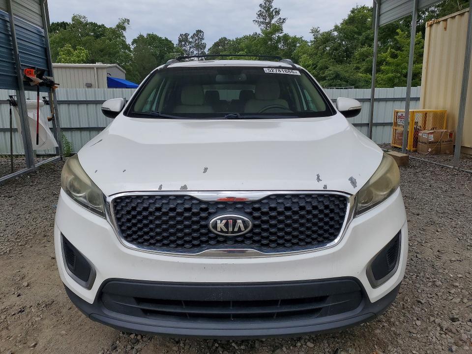 2016 Kia Sorento VIN 5XYPG4A52GG054318 COPART salvage auction — REAR END, GA - CERT OF TITLE-SALVAGE, sold $2,450 on 2026-07-30 (photo 5)