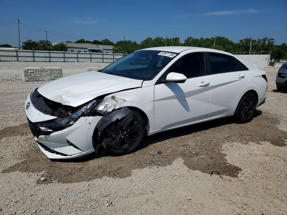 2021 Hyundai VIN 5NPLM4AG0MH025025 COPART salvage auction — FRONT END, Ky - Bill Of Sale/Part Only/No Titl, sold $3,000 on 2026-07-09 (photo 1)