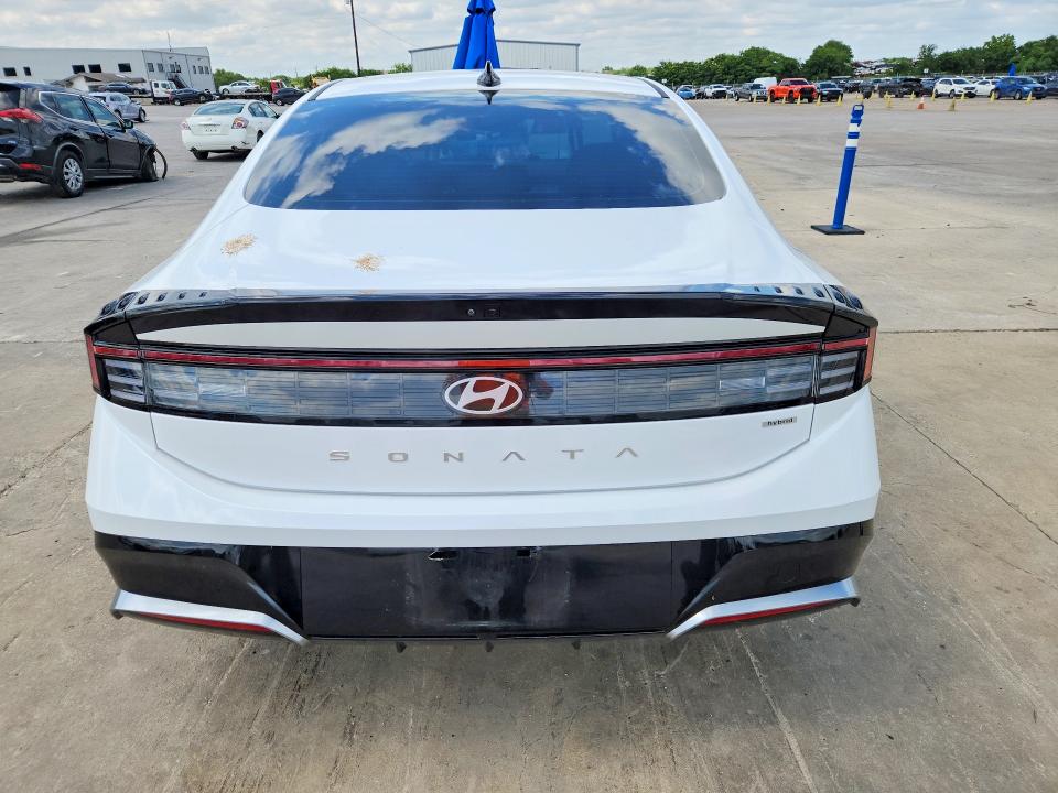 2025 Hyundai Sonata VIN KMHL34JJ0SA127472 COPART salvage auction — SIDE, Tx - Salvage Vehicle Title, sold $10,200 on 2026-07-16 (photo 6)