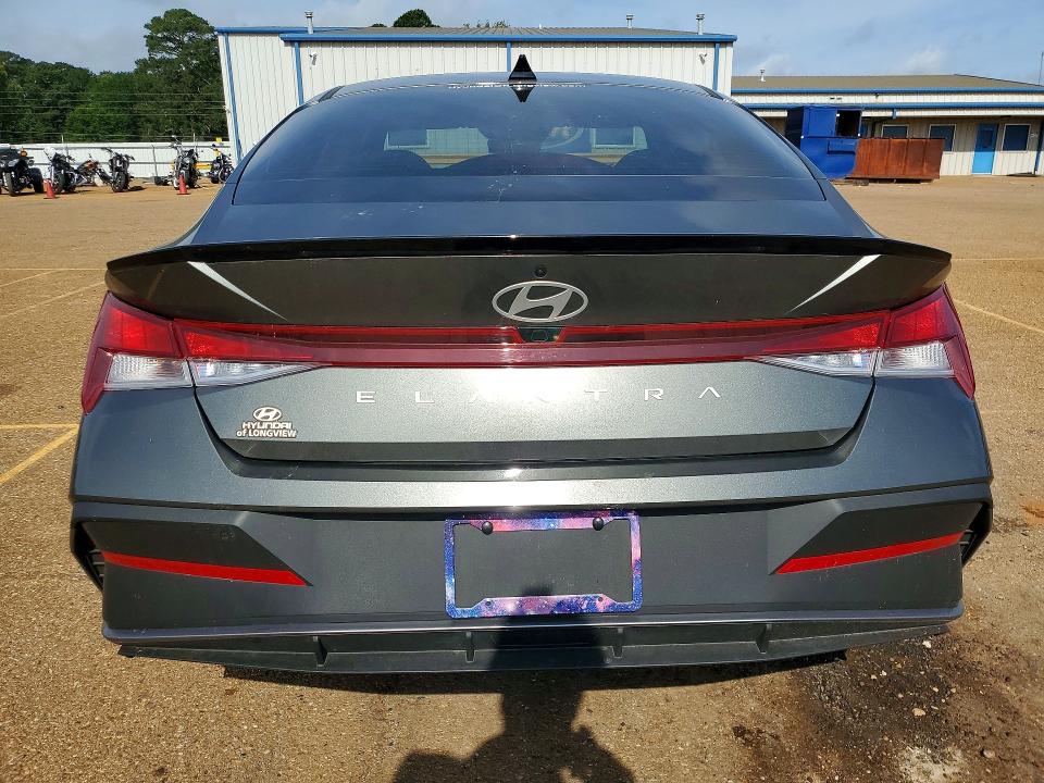 2025 Hyundai Elantra VIN KMHLM4DG7SU059053 COPART salvage auction — FRONT END, Tx - Salvage Vehicle Title, sold $5,900 on 2026-07-20 (photo 6)