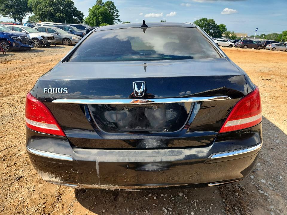 2012 Hyundai Equus VIN KMHGH4JH6CU052356 COPART salvage auction — SIDE, Al - Cert Of Title-Salvage Title, sold $350 on 2026-07-08 (photo 6)