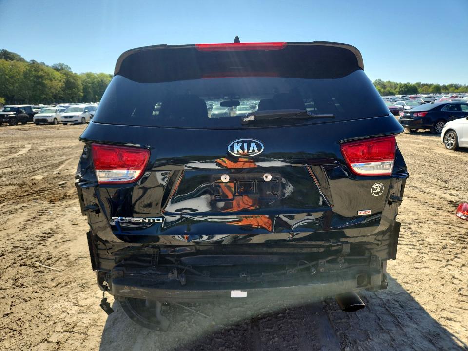 2017 Kia Sorento VIN 5XYPGDA3XHG289775 COPART salvage auction — REAR END, Md - Cert Of Salvage > 75% Damage, sold $2,000 on 2026-07-21 (photo 6)
