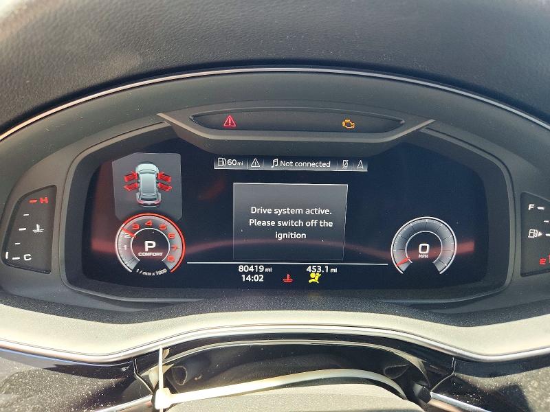 2019 Audi Q8 VIN WA1EVAF10KD015939 COPART salvage auction — FRONT END, Ga - Cert Of Title-Salvage, sold $7,100 on 2026-07-23 (photo 9)