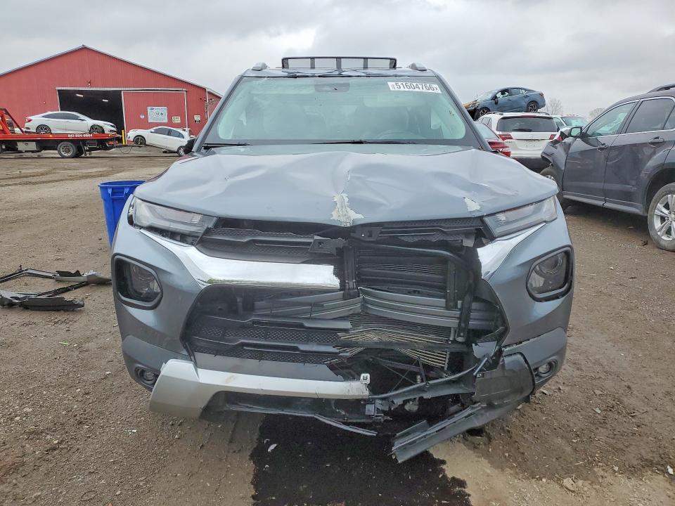 2022 Chevrolet Trailblazer VIN KL79MRSL5NB046956 COPART salvage auction — ROLLOVER, On - Permit Salvage, sold $1,500 on 2026-07-07 (photo 5)