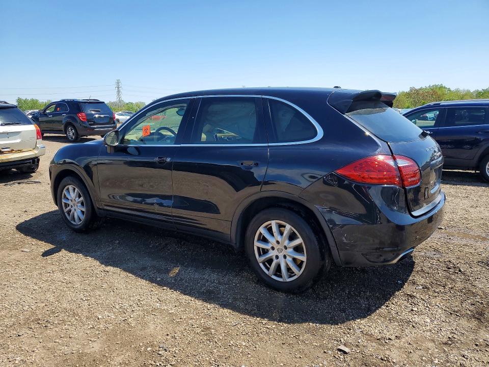 2012 Porsche Cayenne VIN WP1AA2A20CLA01552 COPART salvage auction — REAR END, Il - Salvage Certificate, sold $2,800 on 2026-07-08 (photo 2)