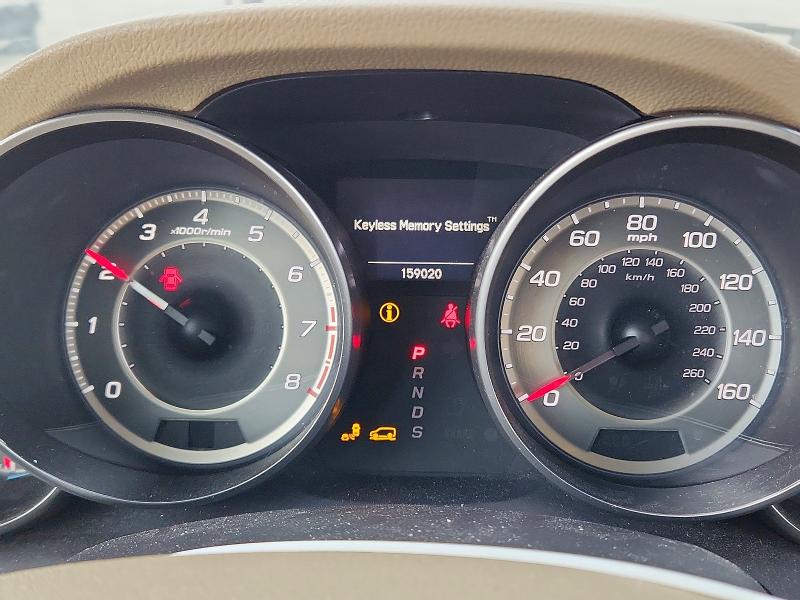 2013 Acura Mdx VIN 2HNYD2H62DH519963 COPART salvage auction — FRONT END, Tx - Salvage Vehicle Title, sold $1,700 on 2026-07-02 (photo 9)