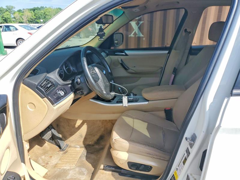2012 BMW X3 VIN 5UXWX5C53CL724261 COPART salvage auction — MINOR DENT/SCRATCHES, Al - Certificate Of Title, sold $1,550 on 2026-07-21 (photo 7)