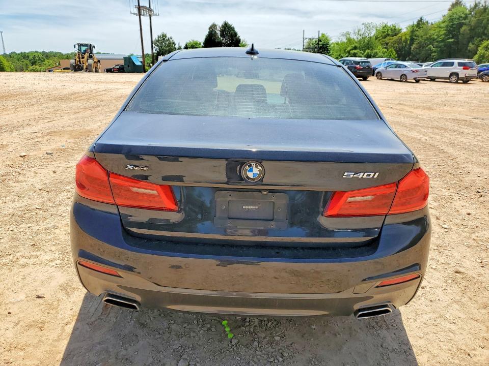 2018 BMW 5er VIN WBAJE7C52JWD52470 COPART salvage auction — FRONT END, Nc - Salvage Certificate Of Title, sold $1,250 on 2026-07-27 (photo 6)