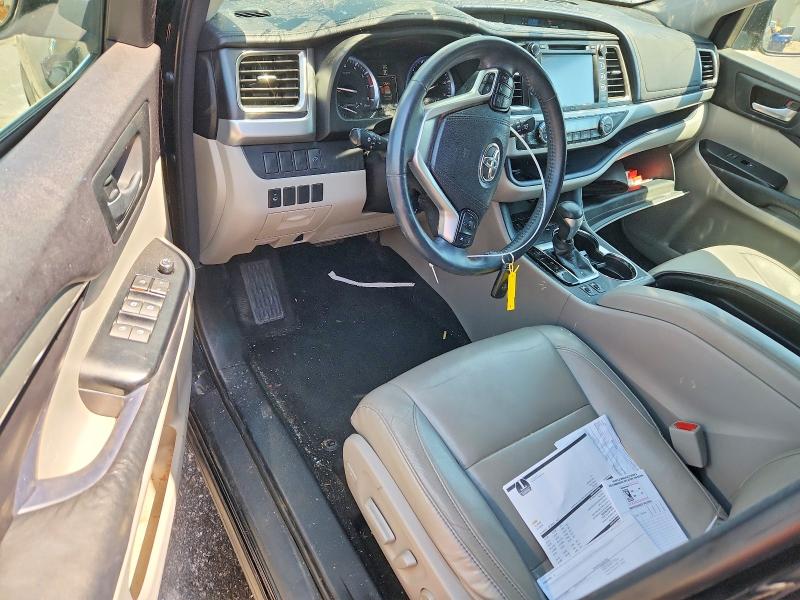 2016 Toyota VIN 5TDJKRFH3GS292301 COPART salvage auction — HAIL, Mo - Salvage Certificate Of Title, sold $200 on 2026-07-29 (photo 8)
