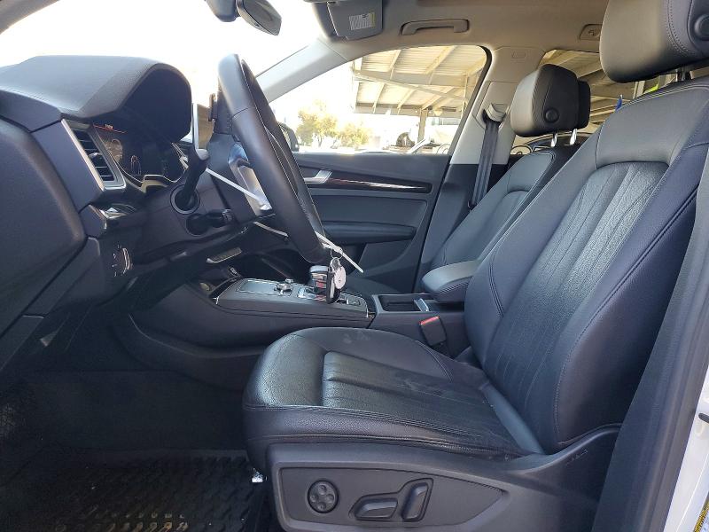 2020 Audi Q5 VIN WA1E2AFY6L2058331 COPART salvage auction — FRONT END, Ca - Salvage Certificate, sold $40 on 2026-07-21 (photo 7)