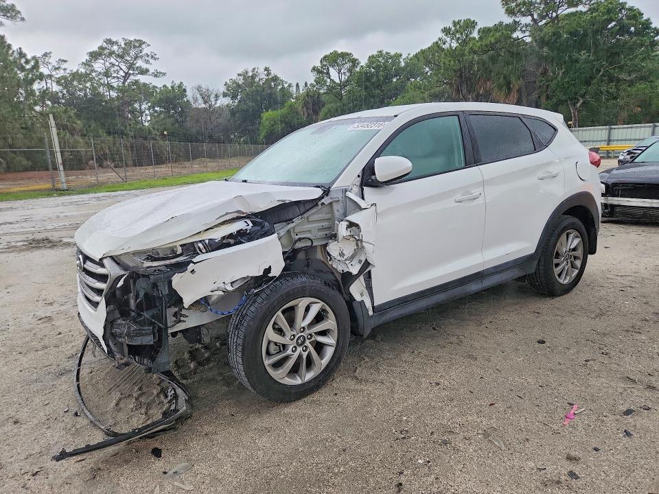 2017 Hyundai Tucson VIN KM8J23A42HU356032 COPART salvage auction — FRONT END, Fl - Cert Of Title Slvg Rebuildable, sold $2,100 on 2026-07-29 (photo 1)