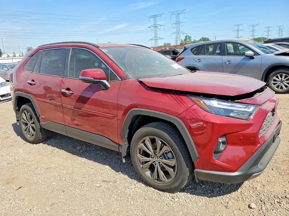 2024 Toyota Rav 4 VIN JTMD6RFV9RD126872 COPART salvage auction — FRONT END, Il - Salvage Certificate, sold $15,900 on 2026-07-30 (photo 4)