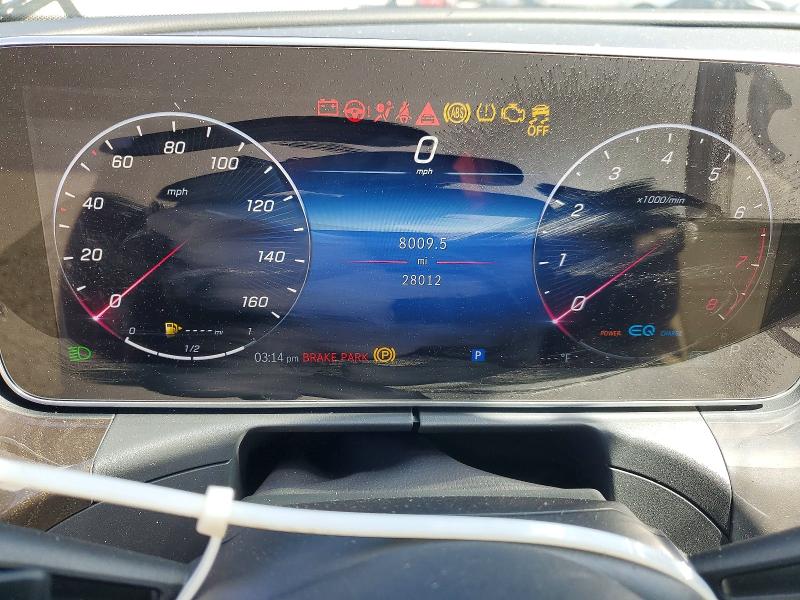 2022 Mercedes-benz VIN W1KAF4HB0NR018796 COPART salvage auction — FRONT END, Ma - Cert Of Title-Salvage, sold $8,000 on 2026-07-31 (photo 9)