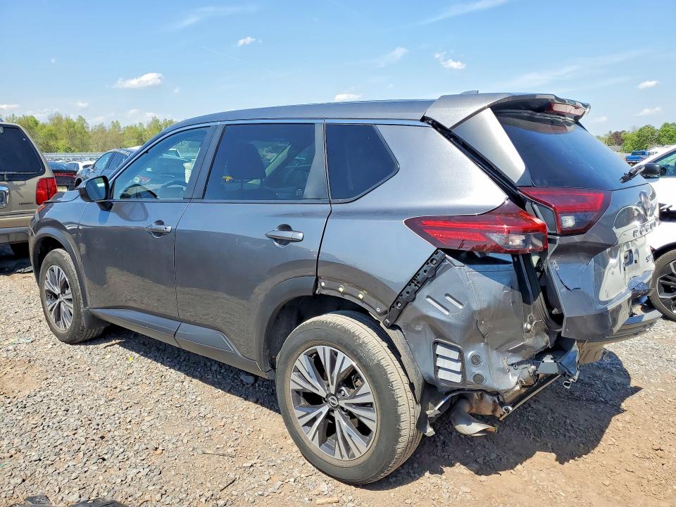 2023 Nissan Rogue VIN JN8BT3BB3PW355711 COPART salvage auction — REAR END, Nj - Cert Of Title-Salvage, sold $7,200 on 2026-07-21 (photo 2)